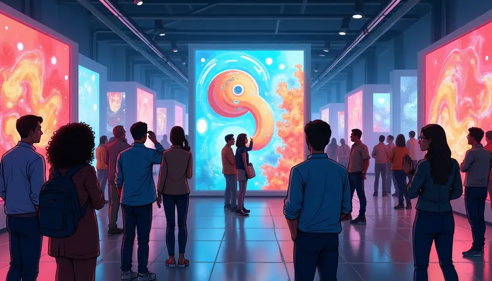 KI-Künstlerin Lolita Cercel sorgt in Rumänien für Kontroversen und Debatten