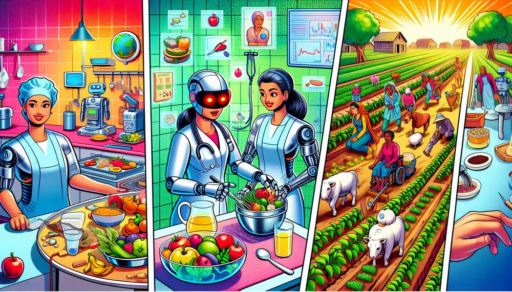 Künstliche Intelligenz revolutioniert Küche, Gesundheit und Landwirtschaft